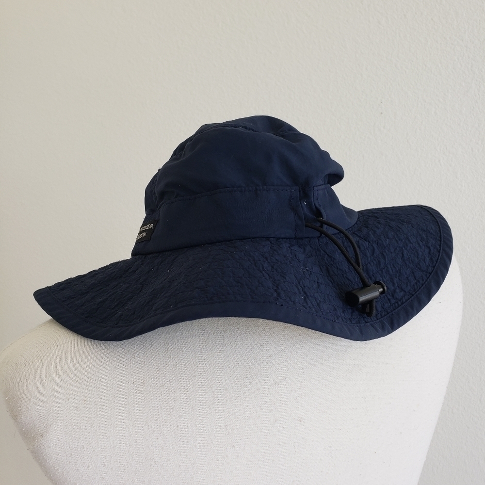 Scala Sun Hat Size Medium Outdoor Design Navy Blue‎  Adjustable - Picture 5 of 16